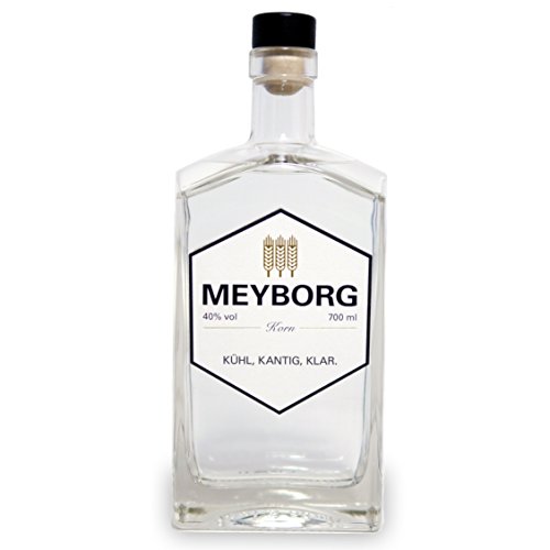MEYBORG Korn - 40% - 0,7l - Norddeutscher Kornbrand - 100% Weizen - 60fach gebrannt von Meyborg