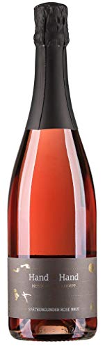 Näkel & Klumpp Spätburgunder Rosé Sekt Hand in Hand trocken (1 x 0,75L Flasche) von Meyer Näkel & Klumpp