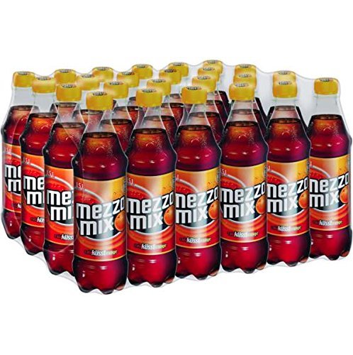 Mezzomix Mix Classic Cola & Orange Soda – Box mit 24 x 0,5 l von Mezzomix von Mezzo Mix