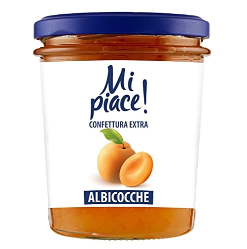 Mi Piace Confettura Extra Marmellata Albicocche Marmelade Aprikosenmarmelade Konfitüre 330g von Mi Piace