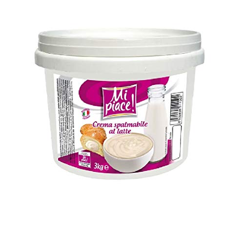 Mi Piace Crema al Latte Milchcreme 3 Kg Brotaufstrich Aufstrich von Mi Piace