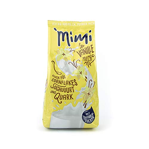 Mimi Milchmix Vanille Getränkepulver, 2 x 400 g, in warmer und kalter Milch löslich, Milch Mix mit Vanillegeschmack, Pulver für Milch mit sehr guter Löslichkeit Mimi Milchmix Vanille Getränkepulver, 2 x 400 g, in warmer und kalter Milch löslich, Milch Mix mit Vanillegeschmack, Pulver für Milch mit sehr guter Löslichkeit von MIMI