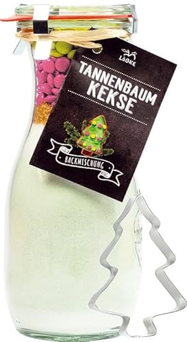 Tannenbaum-Kekse Backmischung, 530 ml Weckflasche, mit Ausstecher, ergibt ca. 40 Plätzchen Tannenbaum-Kekse Backmischung, 530 ml Weckflasche, mit Ausstecher, ergibt ca. 40 Plätzchen von Miamani