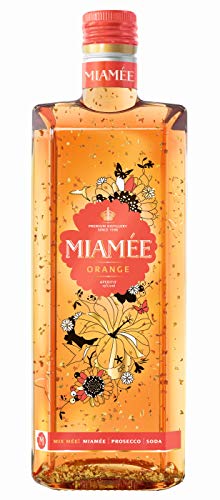 MIAMÉE ORANGE Fruchtig-leichter Genuss, Holunderbeere und Hibiskus, mit feinem Goldschimmer veredelt (1 x 0.7 l) von Der Lachs