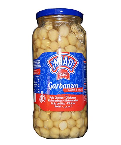 Kichererbsen gekocht / Garbanzos cocidos - 570 gr von Miau