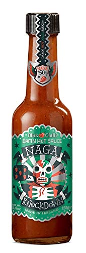 Mic's Chilli - Scharfe Soße - Damn Hot Sauce Naga Knockdown - 600.000 Scoville Mic's Chilli - Scharfe Soße - Damn Hot Sauce Naga Knockdown - 600.000 Scoville von Mic's Chilli Inferno Sauce
