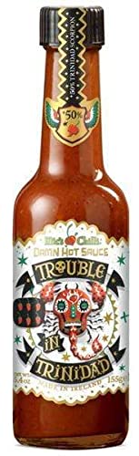 Mic's Chilli - Scharfe Soße Trouble Trinidad (900.000 Scoville) - 155 gramm von Mic's Chilli