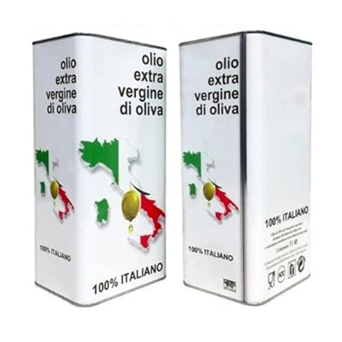 Miceli - Natives Olivenöl Extra 100% ITALIENISCH Kaltgepresst | 5 Liter – Sortenrein Biancolilla italienisches Öl mittel fruchtig Miceli - Natives Olivenöl Extra 100% ITALIENISCH Kaltgepresst | 5 Liter – Sortenrein Biancolilla italienisches Öl mittel fruchtig von Miceli