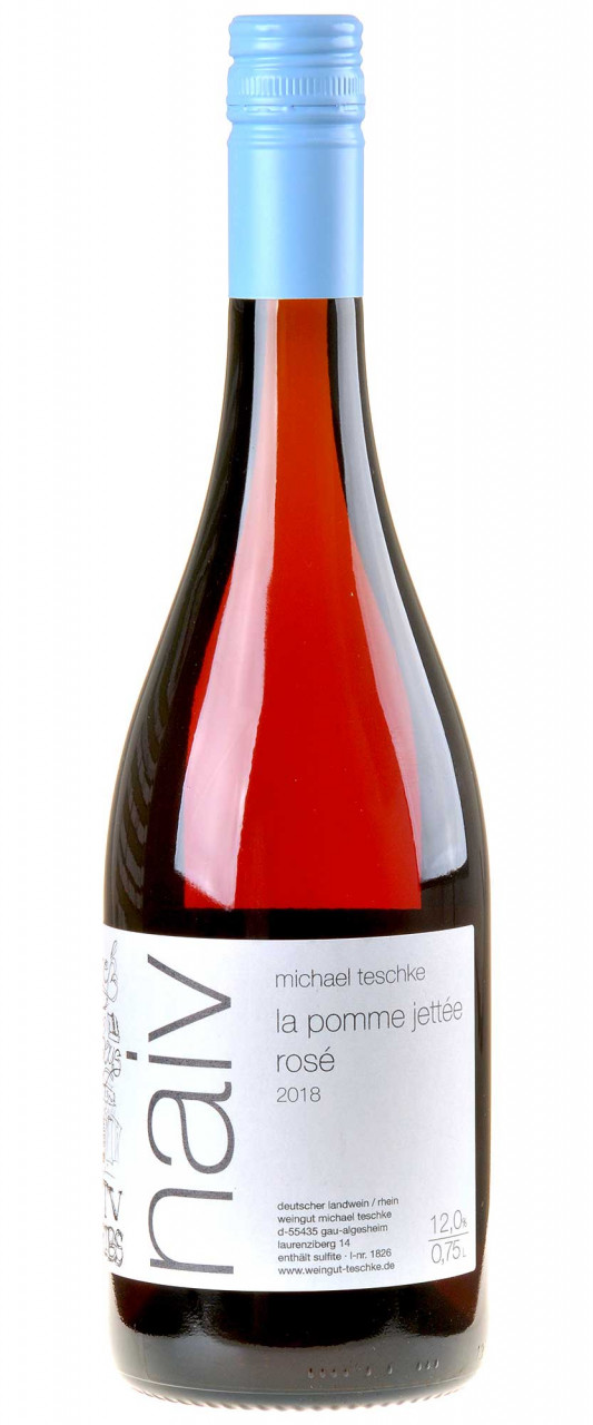 Michael Teschke La Pomme Jetée Rosé Naive Weine 2018 von Michael Teschke