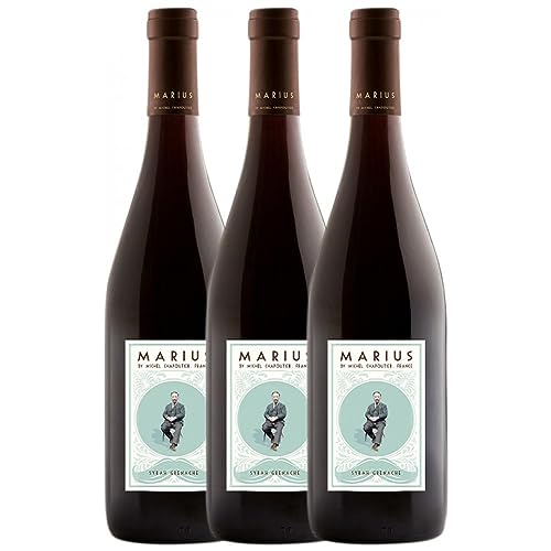 Michel Chapoutier Marius Vin de Pays d'Oc 75 cl (Schachtel mit 3 Flaschen von 75 cl) von Michel Chapoutier