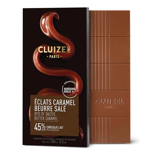 Cluizel Karamell mit gesalzener Butter, 100 gr. von Michel Cluizel