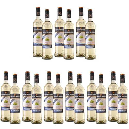 Michel Schneider Chardonnay Weißwein Alkoholfrei (6 x 0.75 l) (Packung mit 3) von Michel Schneider