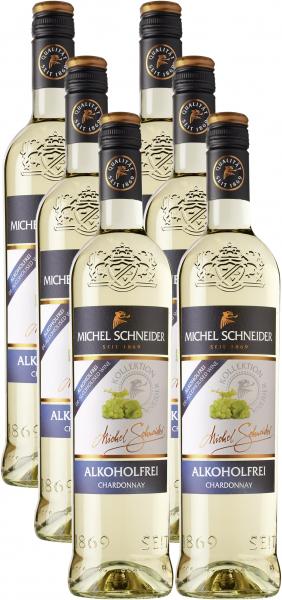 Michel Schneider Chardonnay Weißwein lieblich alkoholfrei von Michel Schneider