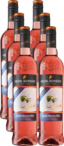 Michel Schneider Merlot Roséwein lieblich alkoholfrei von Michel Schneider