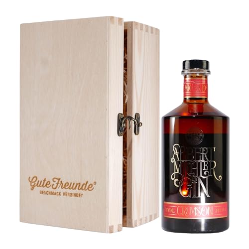 Michlers Crimson Gin mit Geschenk-Holzkiste Michlers Crimson Gin mit Geschenk-Holzkiste von Michlers