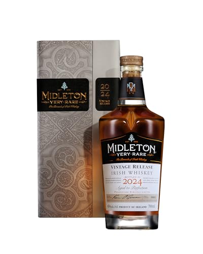 Midleton Very Rare Irish Whiskey 2024 – Limitierter Whiskey mit Gravur von Kevin O'Gormans – Edle Spirituose inklusive edler Geschenkbox– Sammlerstück – 1 x 0,7 l von Midleton