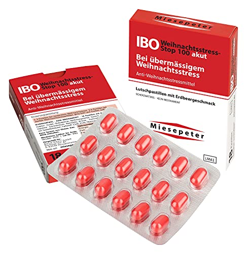 Miesepeter Bonbons - IBO Weihnachtsstress-Stop 100 akut - 5er Pack von Miesepeter