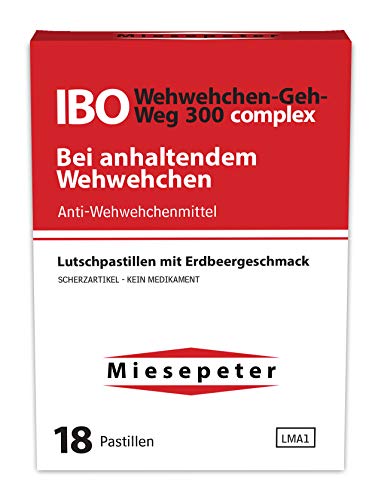 Miesepeter Bonbons - IBO Wehwehchen-Geh-Weg 300 complex - Lustige Geschenke von Miesepeter