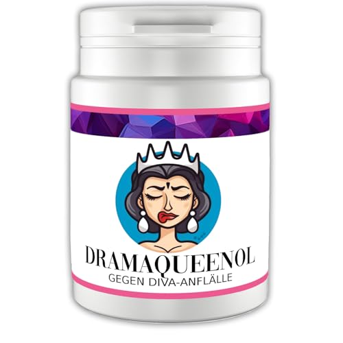 Miesepeter Kaugummi - Dose - Lustige Geschenke (1er Pack, Dramaqueenol) von Miesepeter
