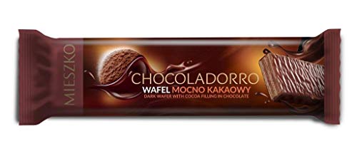 Mieszko ''Chocoladorro'' Schoko-Waffelriegel 34g Mieszko ''Chocoladorro'' Schoko-Waffelriegel 34g von Mieszko