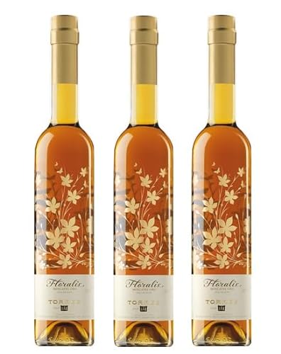 3x 0,5l - Miguel Torres - Floralis - Moscatel Oro - Vino de Licor - Spanien - Weißwein süß - Dessertwein von Miguel Torres