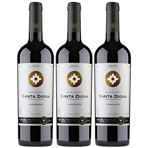 Miguel Torres Santa Digna Carménère, 3er Pack (3 x 750 ml) von Miguel Torres