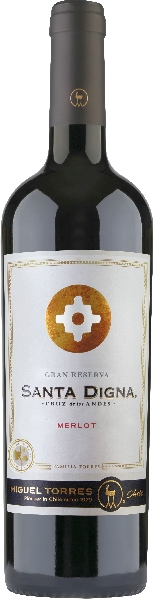 Miguel Torres. Santa Digna Merlot Gran Reserva Jg. 2022 6 Monate in amerikanischen Eichenholzfässern gereift Miguel Torres. Santa Digna Merlot Gran Reserva Jg. 2022 6 Monate in amerikanischen Eichenholzfässern gereift