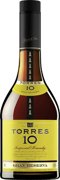 Torres 10 Gran Reserva 38% vol. 0,7 l von Miguel Torres