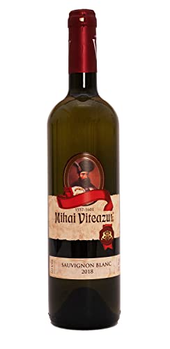 Mihai Viteazul Sauvignon Blanc – Weißwein halbtrocken aus Rumänien 0.75 L von Mihai Viteazul