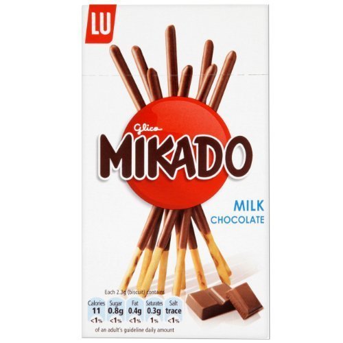 Lu Mikado Milchschokolade 75g (Packung 24) von Mikado