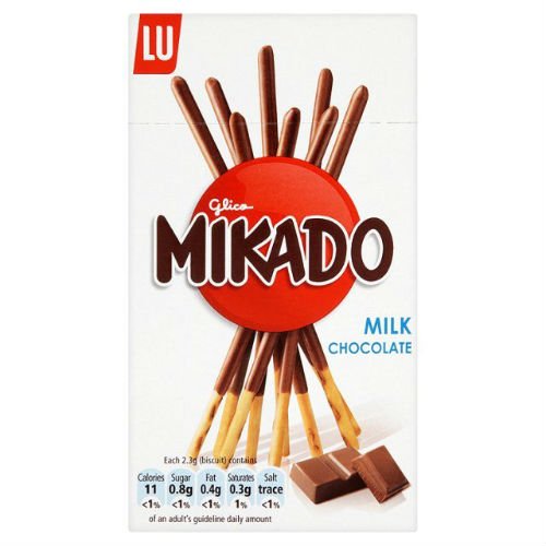 Mikado Milchschokolade Kekse 75 g (Packung mit 6 Stück) von Mikado