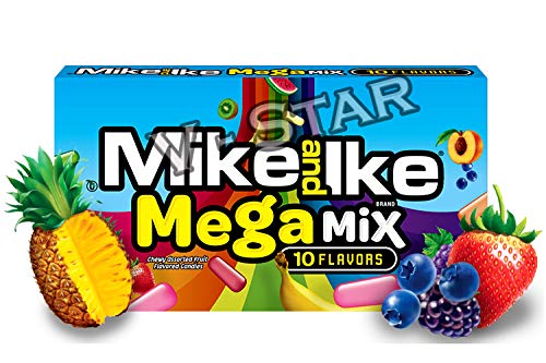 2 x Mike & Ike Frucht Süßigkeiten (Mega-Mix) von Mike & Ike