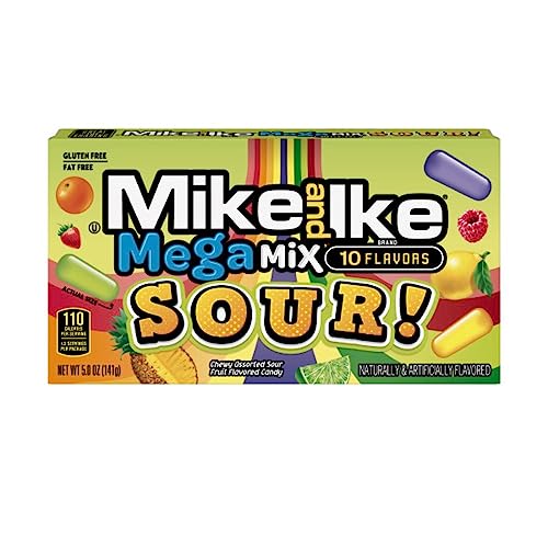 Mike & Ike Mega Mix Sours 142 ml 12 Stück von Mike & Ike