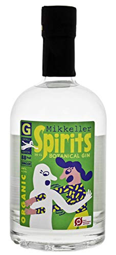 Mikkeller I Spirits Botanical Gin BIO I 500 ml I 44,00% Volume I Zitrusfrischer Gin aus Dänemark von Mikkeller