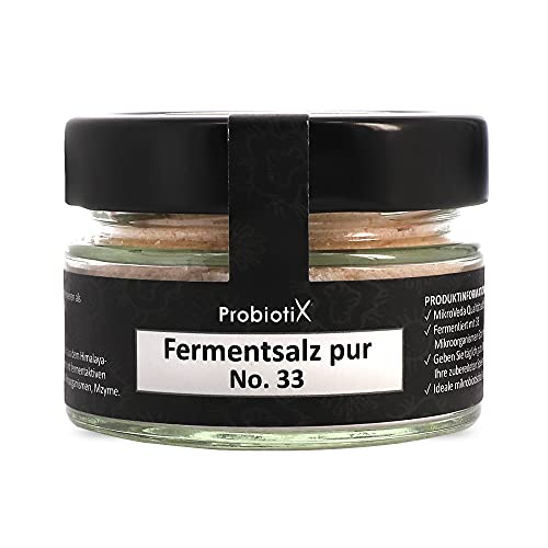 MikroVeda ProbiotiX Fermentsalz pur mit Mikroorganismen fermentiert 110g, Kristallsalz bio und vegan, Salz als Topping für Speisen MikroVeda ProbiotiX Fermentsalz pur mit Mikroorganismen fermentiert 110g, Kristallsalz bio und vegan, Salz als Topping für Speisen von Mikroveda