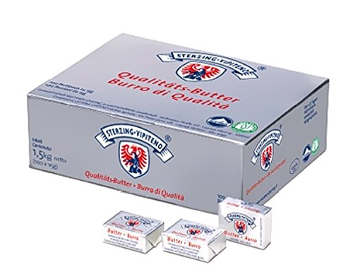 Portionenbutter 150 x 10 gr. - Milchhof Sterzing Portionenbutter 150 x 10 gr. - Milchhof Sterzing von Milchhof Sterzing