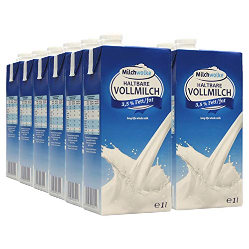 Milchwolke H-Milch, 3,5% Fett, Kaffee, 12er Pack Milchwolke H-Milch, 3,5% Fett, Kaffee, 12er Pack von Milchwolke