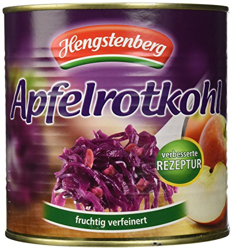 Hengstenberg Apfelrotkohl traditionell 2650 ml, 1er Pack (1 x 2.65 kg) von Hengstenberg