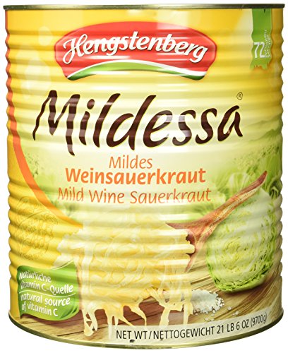 Hengstenberg Mildessa Weinsauerkraut 10/1, 1er Pack (1 x 9.7 kg) von Hengstenberg