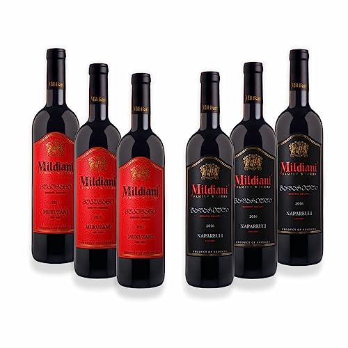MILDIANI – Weinpaket aus Georgien (6 x 0.75 l) von Mildiani