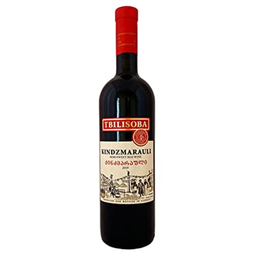 Tbilisoba Rotwein Kindzmarauli lieblich 0,75L georgischer Wein Saperavi von Mildiani