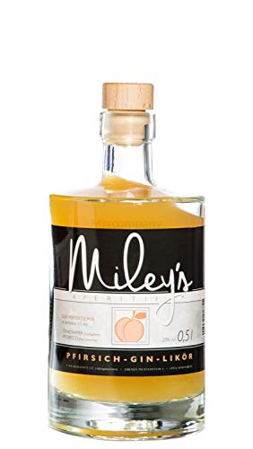 Mileys Pfirsich Gin Likör 0,5l (20% Vol) von KDJMDL