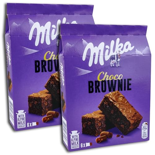 2 er Pack Milka Choco Brownie 2 x 150 g Schokoriegel 2 er Pack Milka Choco Brownie 2 x 150 g Schokoriegel von Milka