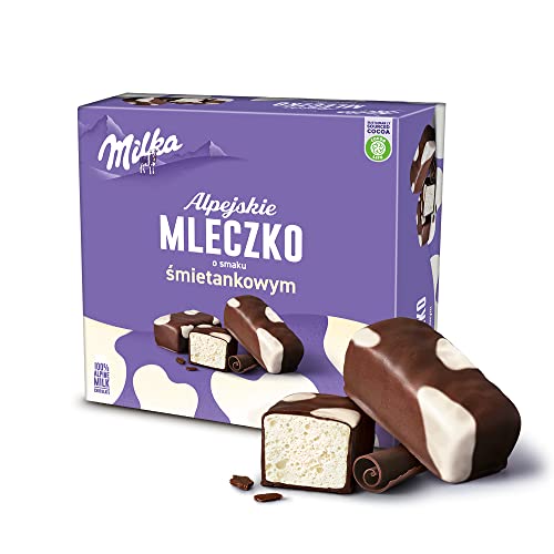 Milka Alpejskie Mleczko Pralinen mit Sahnegeschmack 330g von Milka