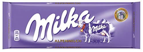Milka Alpenmilch, Tafelschokolade, 300g, 2er Pack (2 x 300 g) von Milka