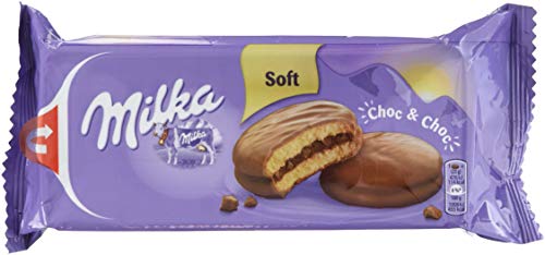 Milka Choc & Choc Mini-Kuchen - Küchlein gefüllt und überzogen mit zarter Milka Alpenmilch Schokolade - 12 x 175 g Milka Choc & Choc Mini-Kuchen - Küchlein gefüllt und überzogen mit zarter Milka Alpenmilch Schokolade - 12 x 175 g von Milka
