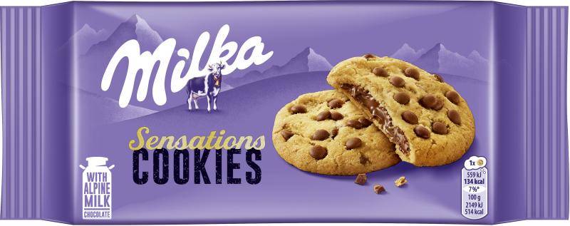Milka Cookie Sensations Choco innen soft Milka Cookie Sensations Choco innen soft von Milka