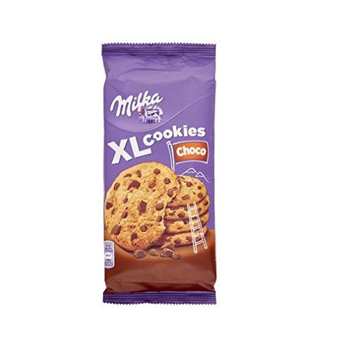 Milka Kekse XL choco mit tropfen shocolade 180g biscuits cookies kuchen von Milka