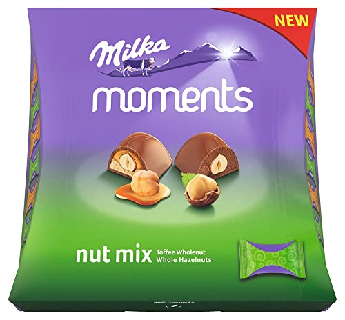 Milka Moments Milchschokoladenmischung Nut Mix 169g von Milka