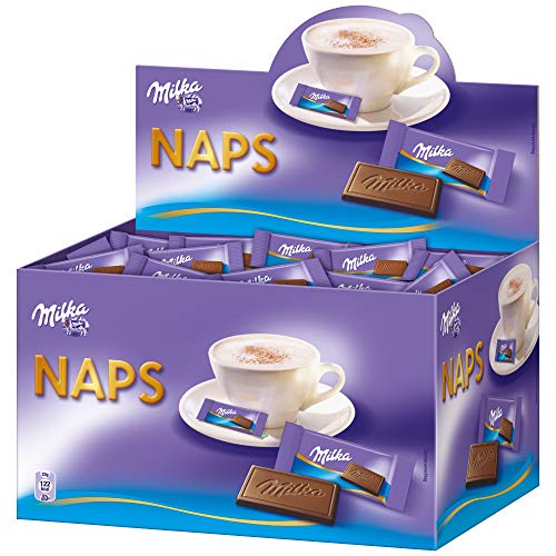 Milka Naps Alpenmilch, einzeln verpackt, ca. 355 Stück - 1702gr Milka Naps Alpenmilch, einzeln verpackt, ca. 355 Stück - 1702gr von Milka